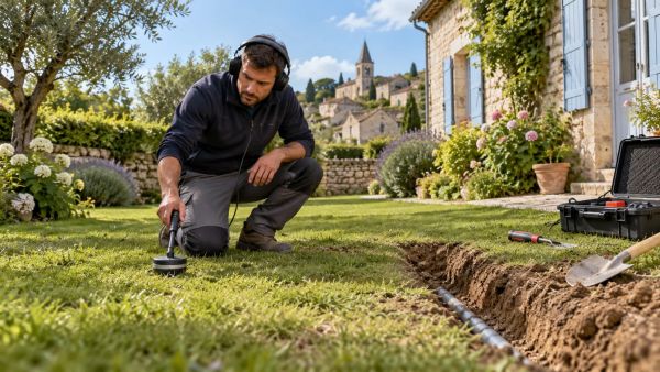 5 méthodes efficaces pour détecter une fuite de canalisation enterree